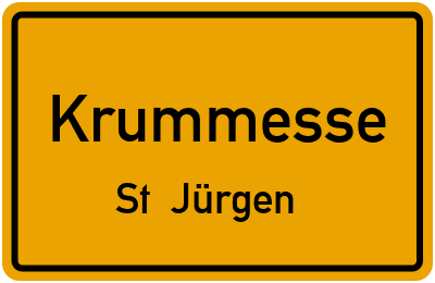 Straßenverzeichnis Krummesse St. Jürgen
