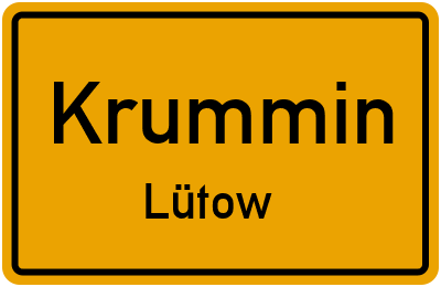 Straßenverzeichnis Krummin Lütow