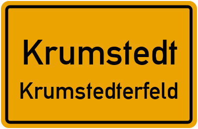 Straßenverzeichnis Krumstedt Krumstedterfeld