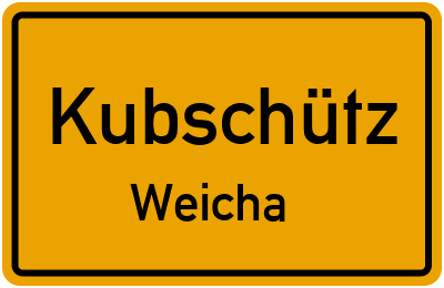 Straßenverzeichnis Kubschütz Weicha