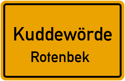 Straßenverzeichnis Kuddewörde Rotenbek