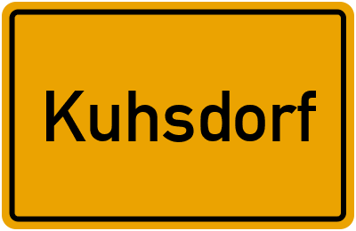 Kuhsdorf Branchenbuch