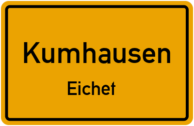 Straßenverzeichnis Kumhausen Eichet