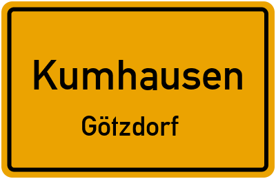 Straßenverzeichnis Kumhausen Götzdorf