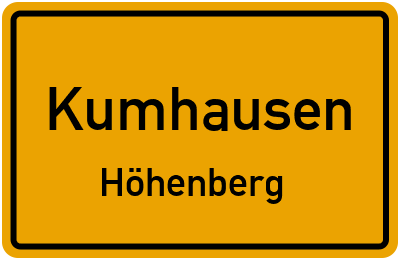 Straßenverzeichnis Kumhausen Höhenberg