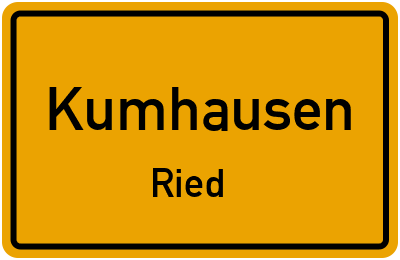 Straßenverzeichnis Kumhausen Ried