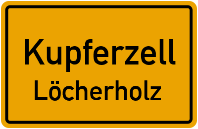 Straßenverzeichnis Kupferzell Löcherholz
