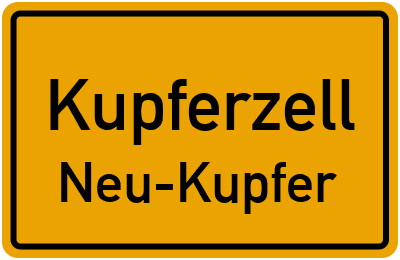Straßenverzeichnis Kupferzell Neu-Kupfer