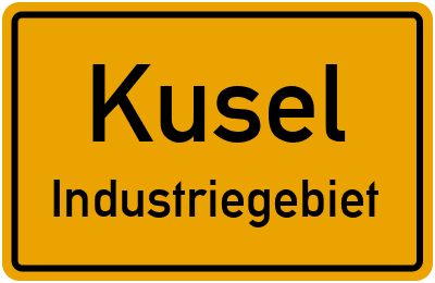 Straßenverzeichnis Kusel Industriegebiet