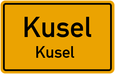 Straßenverzeichnis Kusel Kusel