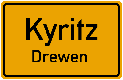 Straßenverzeichnis Kyritz Drewen