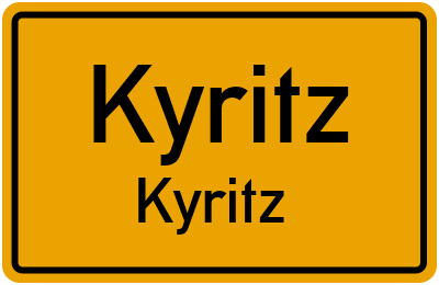 Straßenverzeichnis Kyritz Kyritz