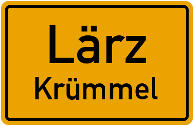 Straßenverzeichnis Lärz Krümmel