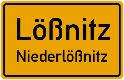 Straßenverzeichnis Lößnitz Niederlößnitz