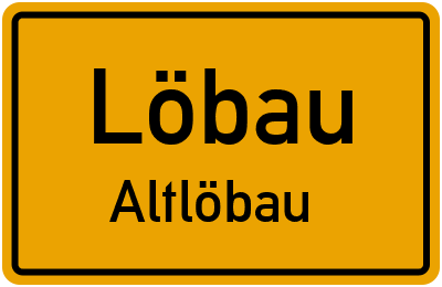 Straßenverzeichnis Löbau Altlöbau