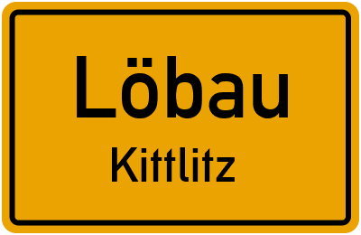 Straßenverzeichnis Löbau Kittlitz