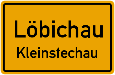 Straßenverzeichnis Löbichau Kleinstechau