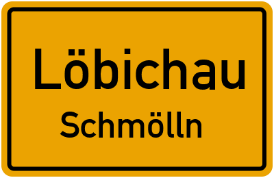 Straßenverzeichnis Löbichau Schmölln