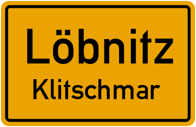 Straßenverzeichnis Löbnitz Klitschmar