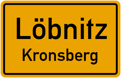 Straßenverzeichnis Löbnitz Kronsberg