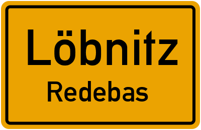 Straßenverzeichnis Löbnitz Redebas