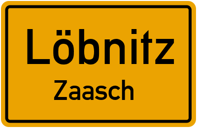 Straßenverzeichnis Löbnitz Zaasch