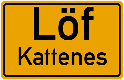 Straßenverzeichnis Löf Kattenes