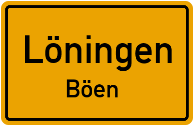 Straßenverzeichnis Löningen Böen