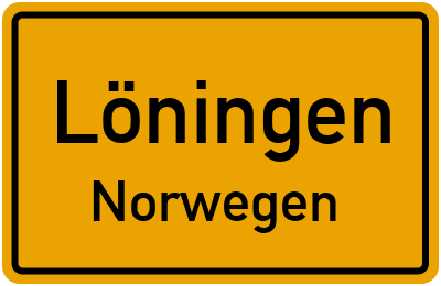 Straßenverzeichnis Löningen Norwegen