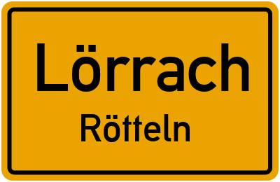 Straßenverzeichnis Lörrach Rötteln