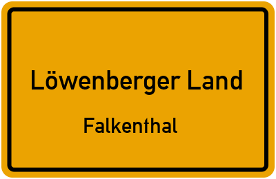 Straßenverzeichnis Löwenberger Land Falkenthal