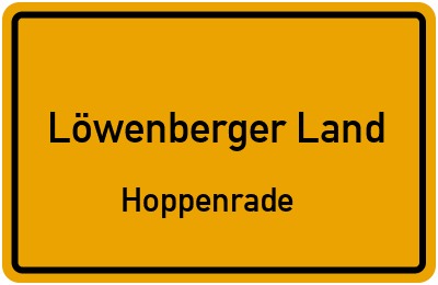 Straßenverzeichnis Löwenberger Land Hoppenrade