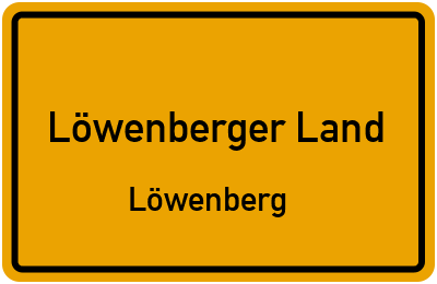 Straßenverzeichnis Löwenberger Land Löwenberg