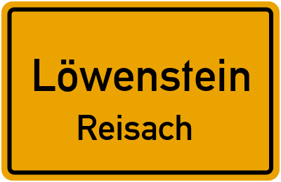 Straßenverzeichnis Löwenstein Reisach