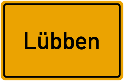 Branchenbuch Lübben, Brandenburg