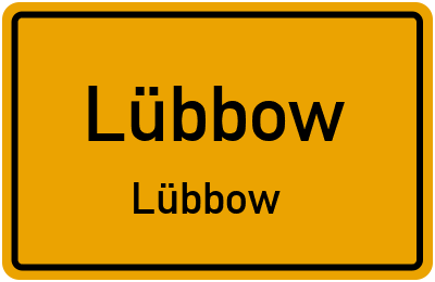 Straßenverzeichnis Lübbow Lübbow