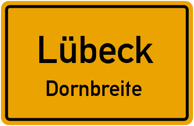 Straßenverzeichnis Lübeck Dornbreite