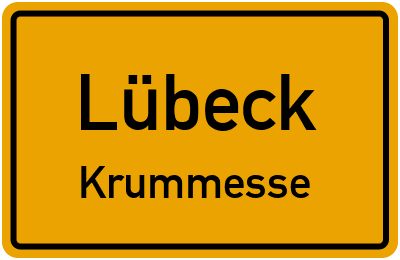 Straßenverzeichnis Lübeck Krummesse