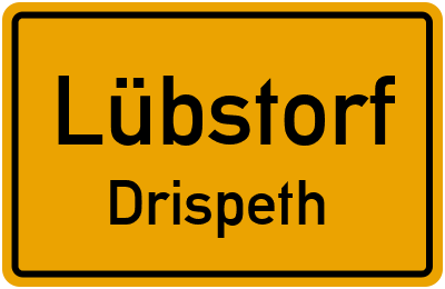 Straßenverzeichnis Lübstorf Drispeth