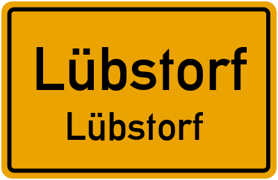 Straßenverzeichnis Lübstorf Lübstorf