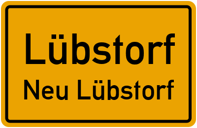 Straßenverzeichnis Lübstorf Neu Lübstorf