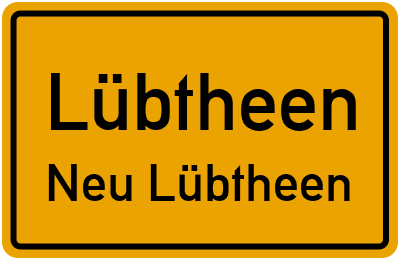 Straßenverzeichnis Lübtheen Neu Lübtheen
