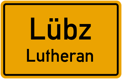 Straßenverzeichnis Lübz Lutheran