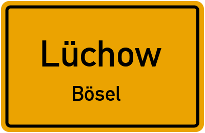 Straßenverzeichnis Lüchow Bösel