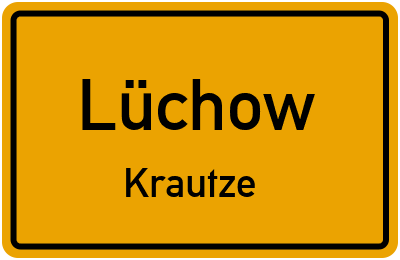 Straßenverzeichnis Lüchow Krautze