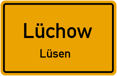 Straßenverzeichnis Lüchow Lüsen