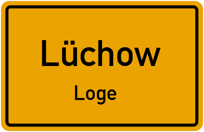 Straßenverzeichnis Lüchow Loge
