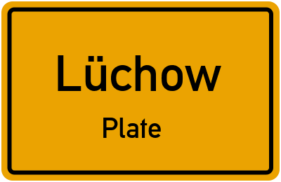 Straßenverzeichnis Lüchow Plate
