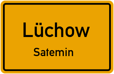 Straßenverzeichnis Lüchow Satemin