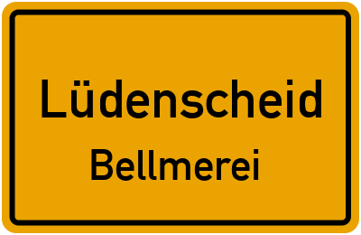 Straßenverzeichnis Lüdenscheid Bellmerei